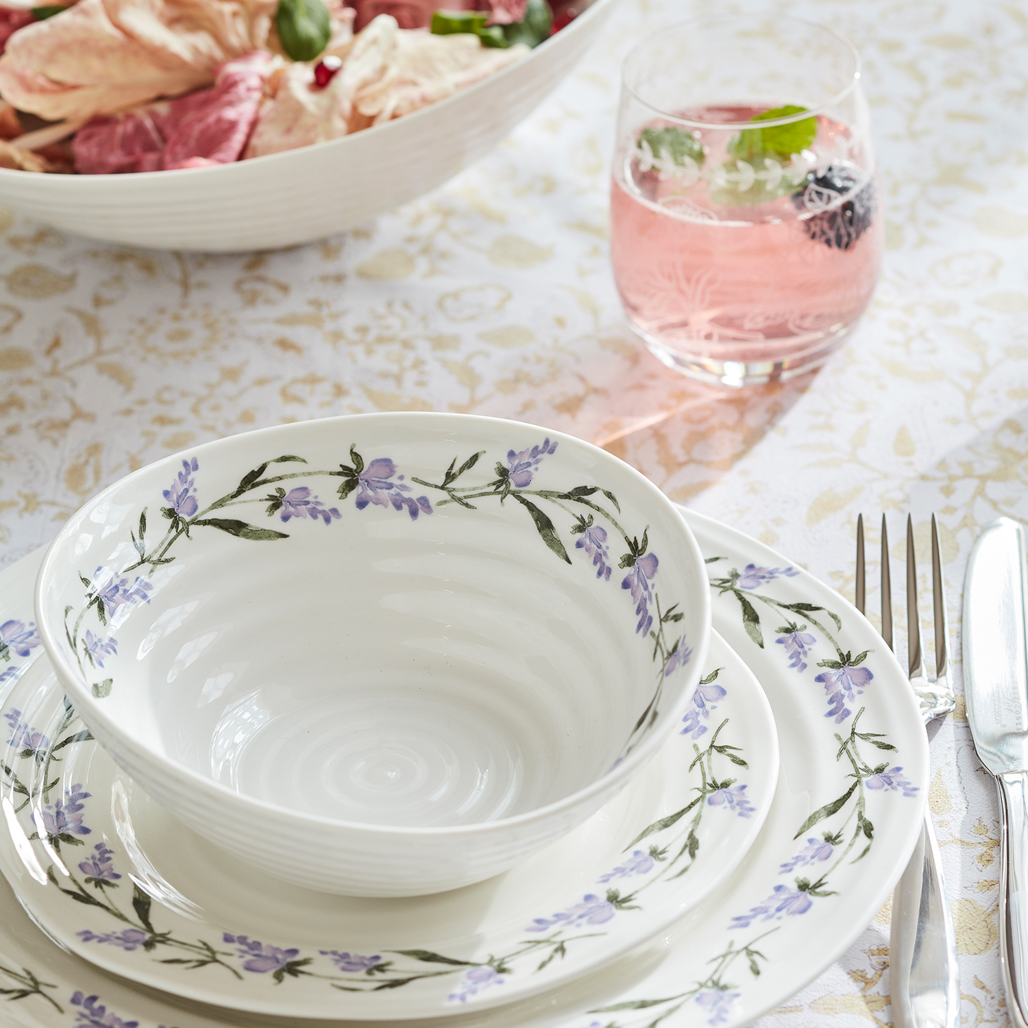 Sophie Conran Lavandula Set of 4 Side Plates image number null